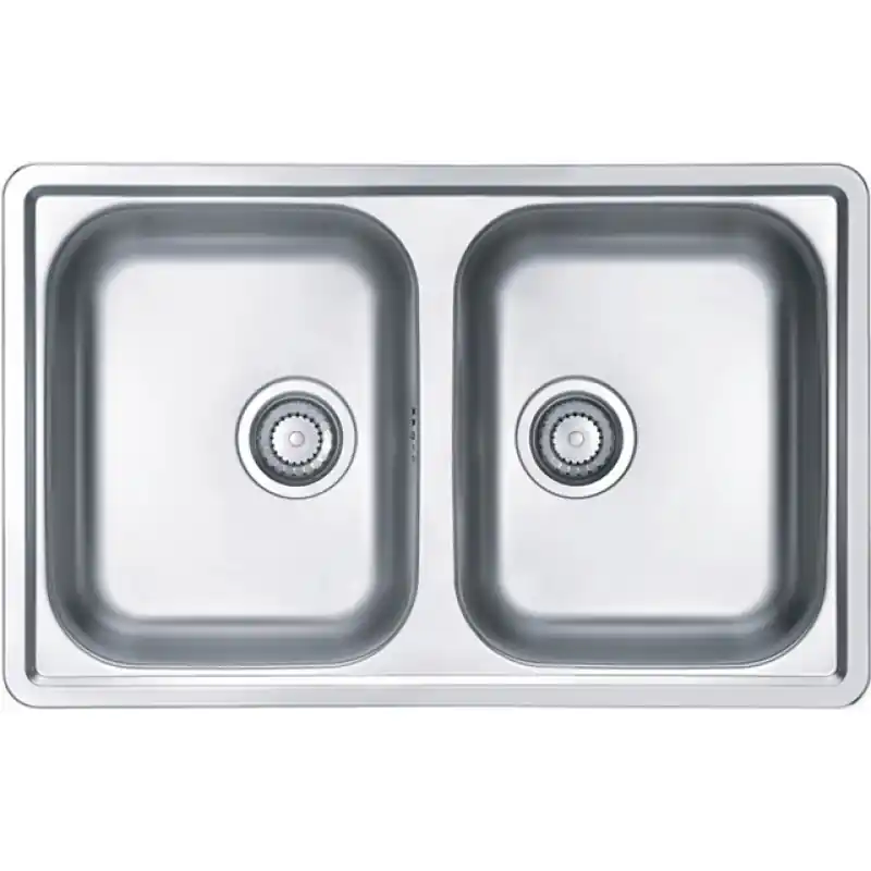 Top-Seller ALVEUS LINE 90 Edelstahlspüle, 790 x 500 mm, Natur 1066751