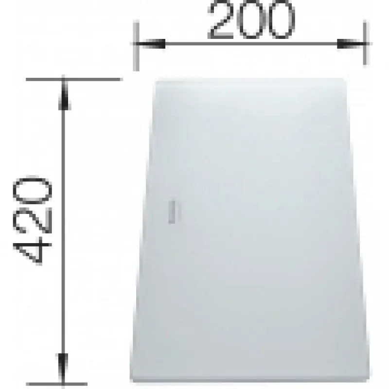 Rabatt BLANCO Schneidbrett, 225335