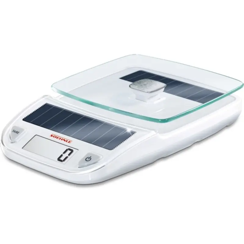 SOEHNLE Küchenwaagen Easy solar white 66183 Top-Seller