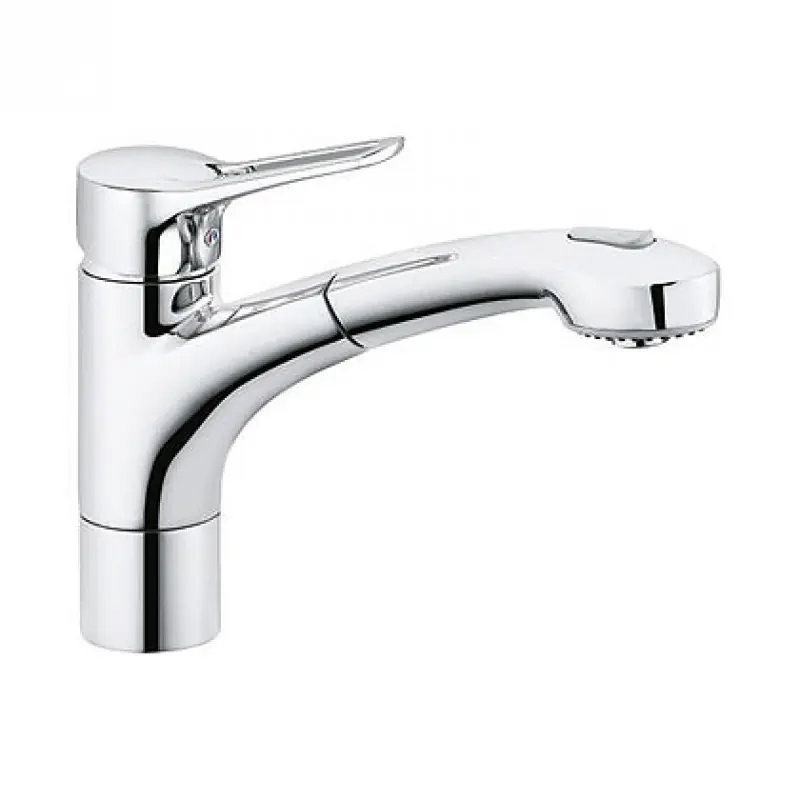 Saisonangebot KLUDI MX Spültisch-Einhandmischer mit herausziehbarer Geschirrbrause, Chrom 399410562