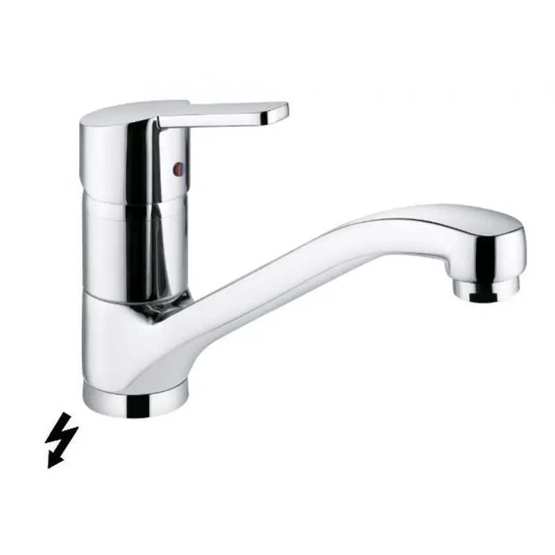 KLUDI Logo Neo Spültisch-Einhandmischer DN 10, Chrom 379190575 Finale Aktion