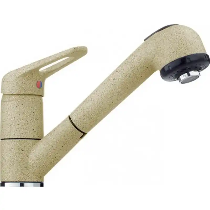 Franke Armatur 740 Zugauslauf Beige, mit Schlauchbrause, Hochdruck , 115.0030.732 Letzte Chance