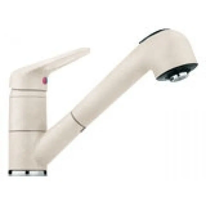 Franke Armatur 740 Zugauslauf Magnolia , mit Schlauchbrause, Hochdruck , 115.0282.403 Super-Preis