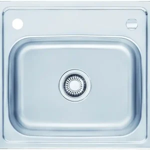 Franke Euroform EFN 610, 510x475 mm, Küchenspüle, Edelstahl 1010263918 Zertifiziert