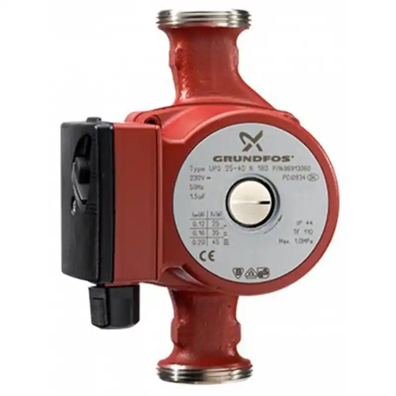 Neu Grundfos UPS 32-80 N 180 mm – Edelstahl-Umwälzpumpe Heizung/Trinkwasser 2" 95906448