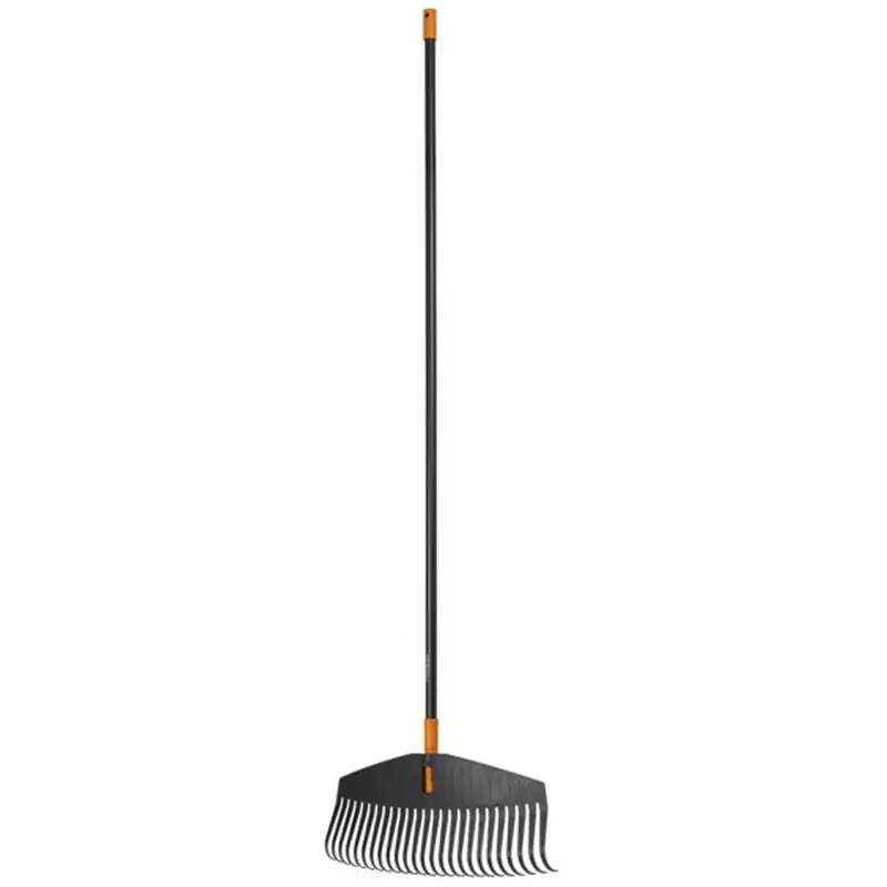 Geprüft Fiskars Solid L Laubbesen 52 cm inkl. Alustiel (135016) 1003465