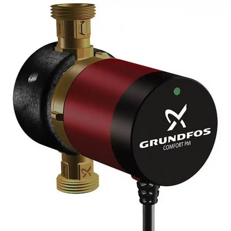 Neue Ware Grundfos Comfort 15-14 BX 1x230V– Zirkulationspumpe – Warmwasser sofort 97989266