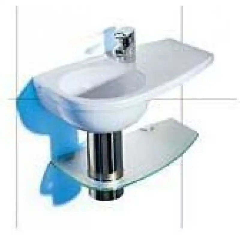 Direkt Vom Hersteller KERAMAG Visit Waschtisch mit Hahnloch, Ablage rechts 60 x 34 cm + KeraTect 123160600