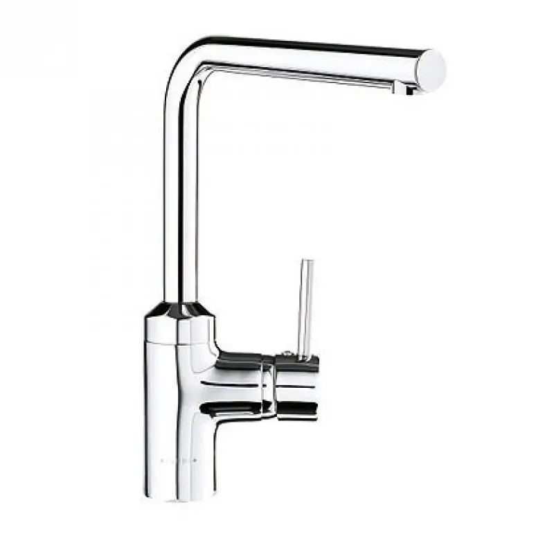 Kludi L-ine Spültisch Einhandmischer L-ine H 30 Ausladung 21 cm chrom, 428140577 Neue Ware