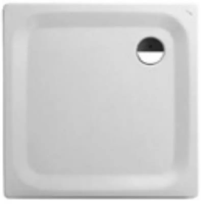 Laufen PLATINA Duschwanne Stahl 90x90cm, weiß+AntiSlip, 2150026000401 Geprüft