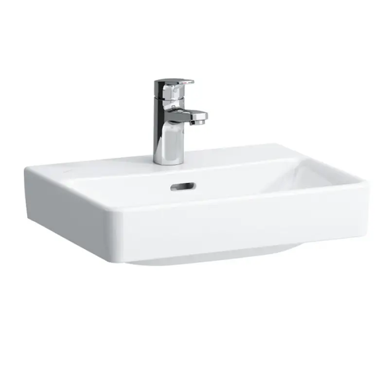 LAUFEN Pro S Handwaschbecken 45 x 34 cm weiß mit Überlauf und 1 Hahnloch 815961001041 Meistverkauft