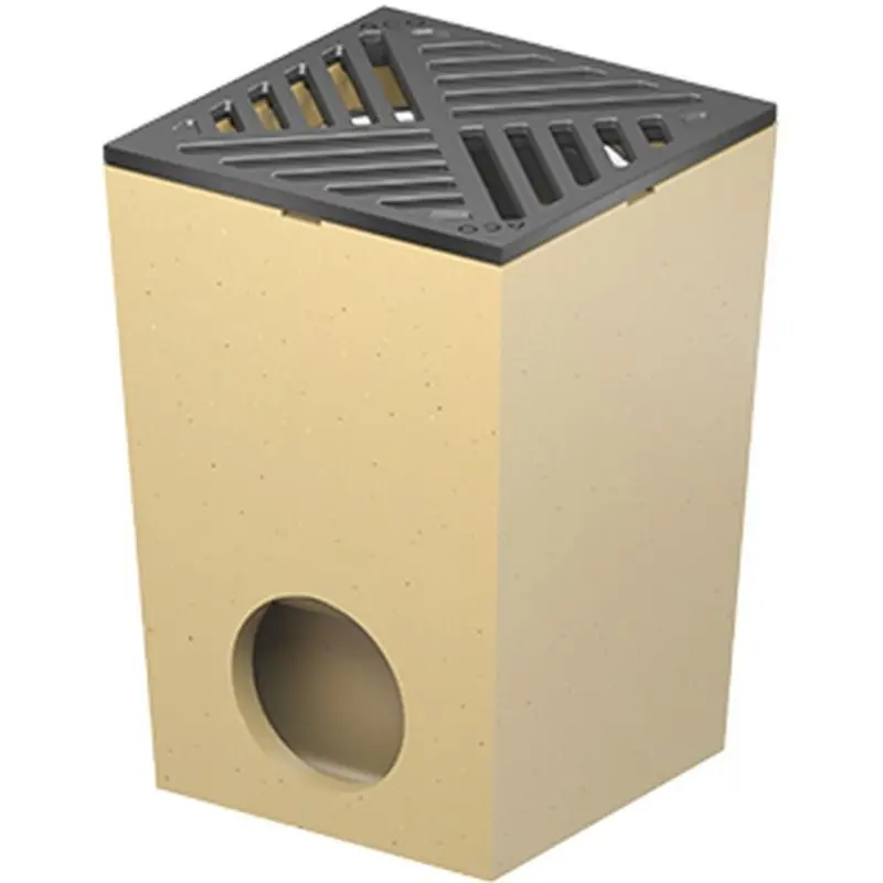 ACO Self Hofablauf 25 x 25 x 36 cm, Rost aus Gusseisen 01552 Top-Seller