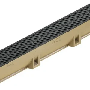 Beliebt ACO Self Euroline 2.0 Entwässerungsrinne 1 m, H=10,4 cm, mit Microgrip-Rost 416324