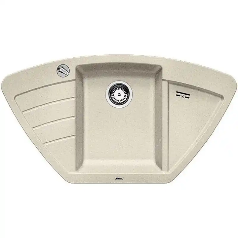 BLANCO Zia 9 E sand (Silgranit PuraDur II) mit Exzenter 514753 Neue Kollektion