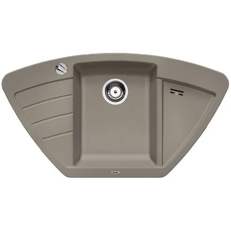 BLANCO Zia 9 E tartufo (Silgranit PuraDur II) mit Exzenter 514755 Rabatt