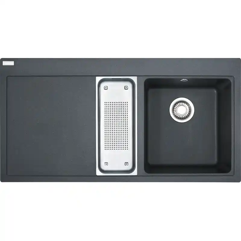 Franke Mythos MTG 651-100 Fragranit DuraKleenPlus, Graphit, Becken rechts, 114.0017.830 Begrenztes Angebot