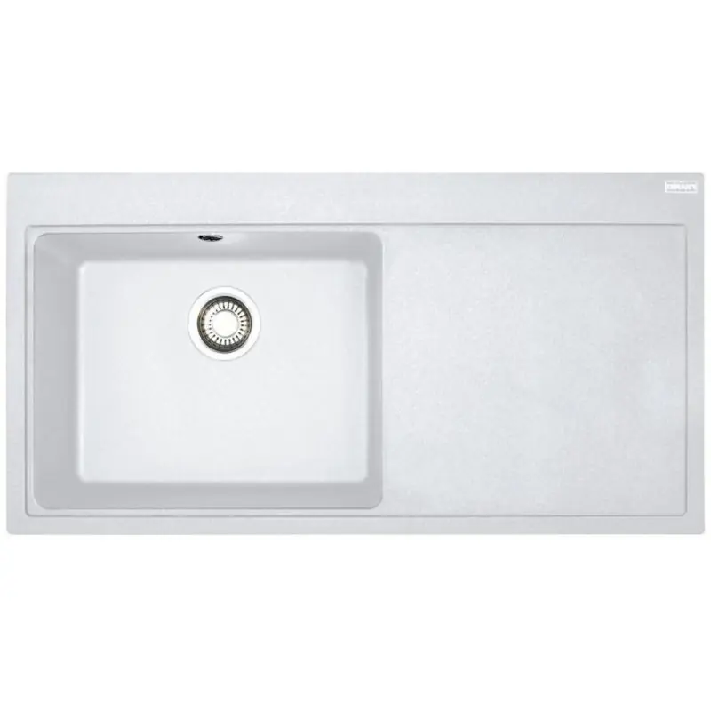 Franke Mythos MTG 611 Fragranit DuraKleenPlus, Glacier, Becken links, 114.0477.022 Bestseller