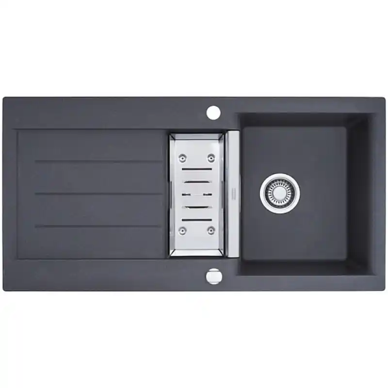 Franke Java JAG 651 Fragranit Fragranit DuraKleenPlus Graphit + Siebkorb 114.0176.580 Billig