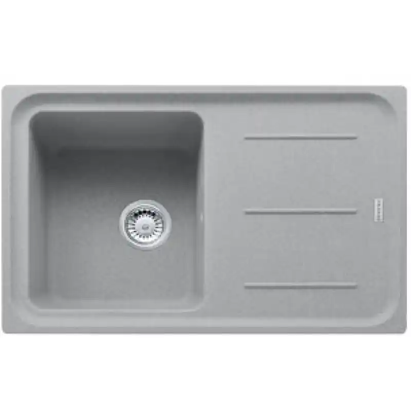 Franke Einbauspüle Impact IMG 611 Fragranit DuraKleenPlus, Steingrau, 114.0177.622 Begrenztes Angebot