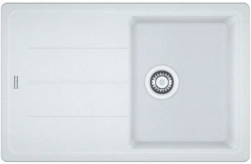 Franke Basis BFG 611-78, 780x500 mm, Küchenspüle Fragranit, Glacier 114.0256.611 Schneller Versand