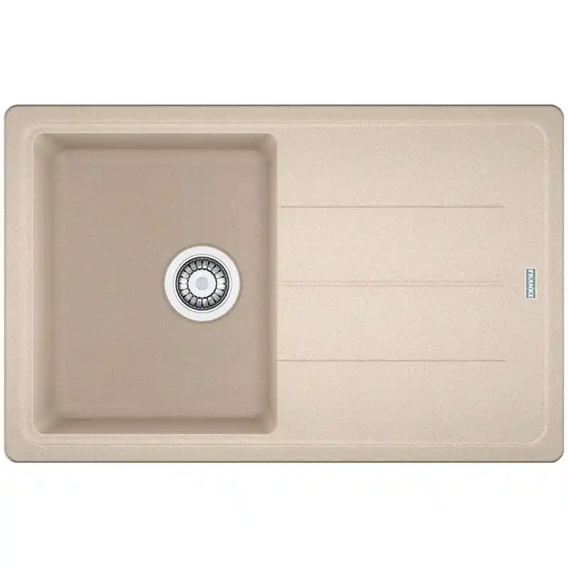 Franke Basis BFG 611-78, 78x50 cm, Fragranit Spülbecken, sand 114.0285.170 Garantierte Lieferung