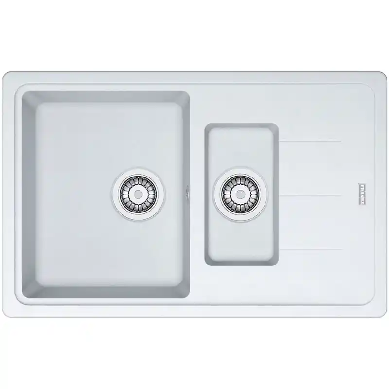 Must-Have Franke Basic BFG 651-78, 780x500 mm, Küchenspüle Fragranit, Glacier 114.0301.368