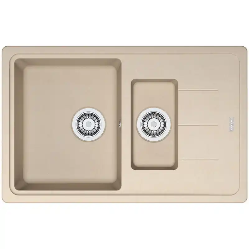 Neuheit Franke Basic BFG 651-78, 780x500 mm, Küchenspüle Fragranit, Beige 114.0301.370