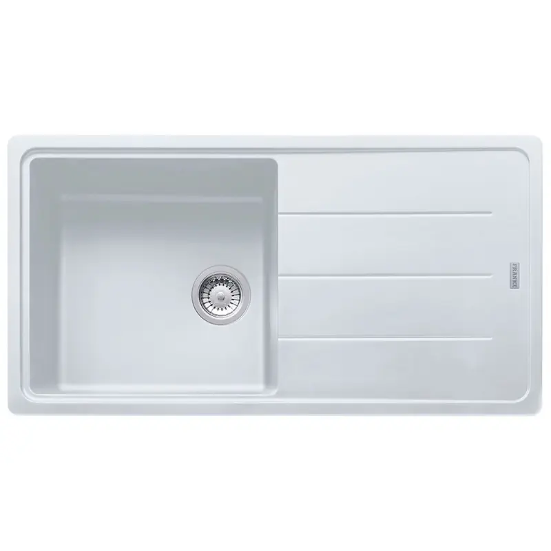 Franke Basis BFG 611-97, 970x500 mm, Küchenspüle Fragranit, glacier 114.0285.303 Sonderangebot