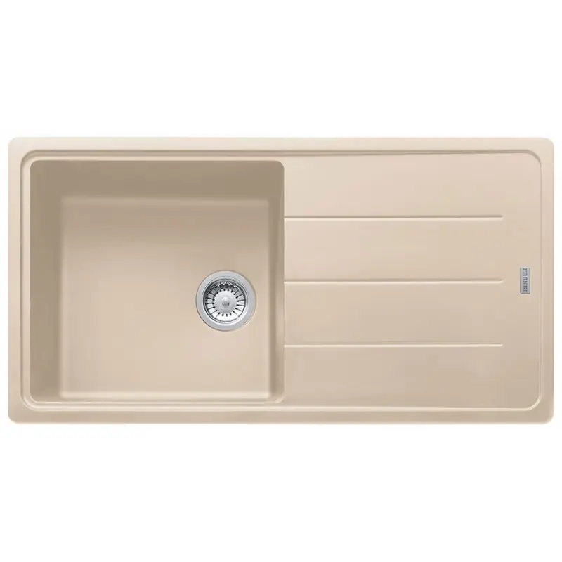 Echt Franke Basis BFG 611-97, 970x500 mm, Küchenspüle Fragranit, beige 114.0285.306
