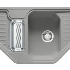 Franke Euroform EFG 682 E, Fragranit Einbauspüle Steingrau Top-Seller