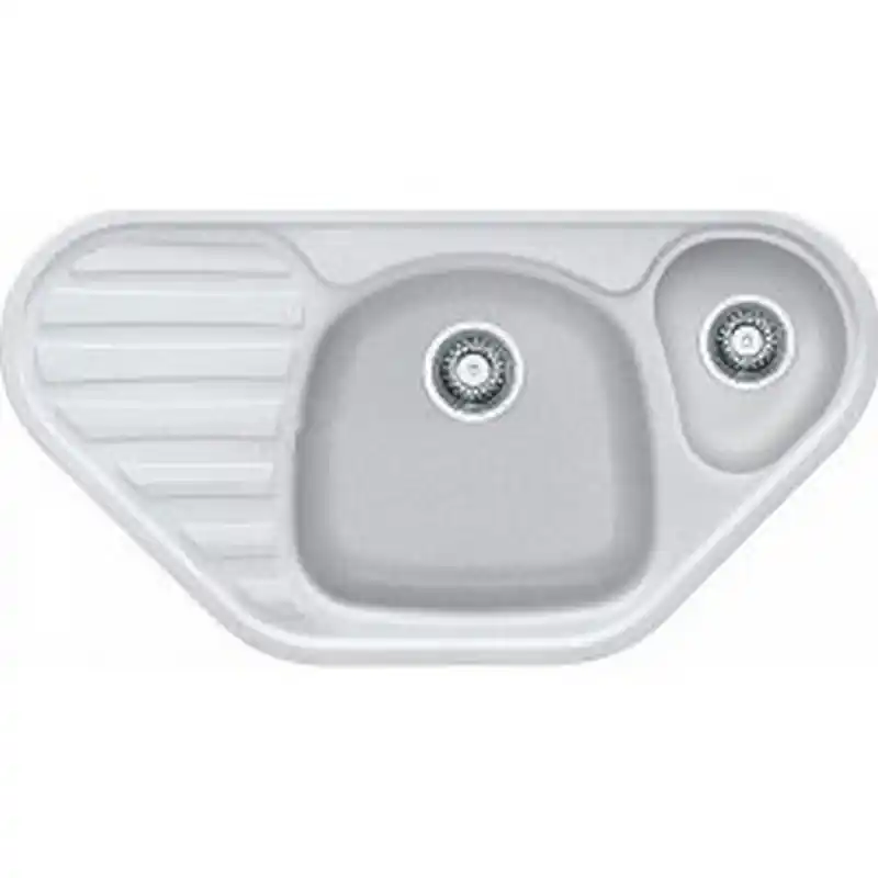 Franke Einbauspüle Calypso COG 651-E Fragranit DuraKleenPlus, Glacier, 114.0010.362 Preiswert