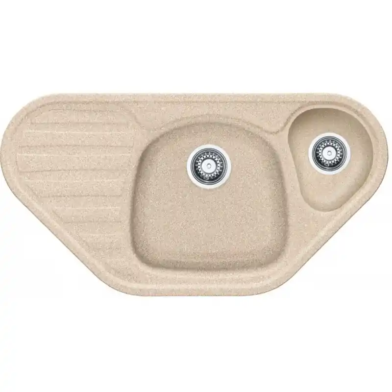 Franke Calypso CUG 651 E, 960x500 mm, Küchenspüle, Fragranit+ Beige 114.0010.357 Schneller Versand