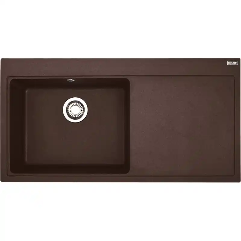Angebot Franke Mythos MTG 611 Fragranit DuraKleenPlus, Chocolate, Becken links 114.0477.048