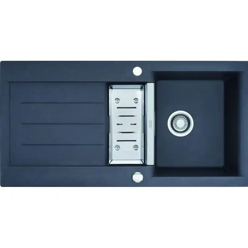 Franke Java JAG 651 Fragranit DuraKleenPlus Onyx + Siebkorb 114.0176.580 Top-Preis
