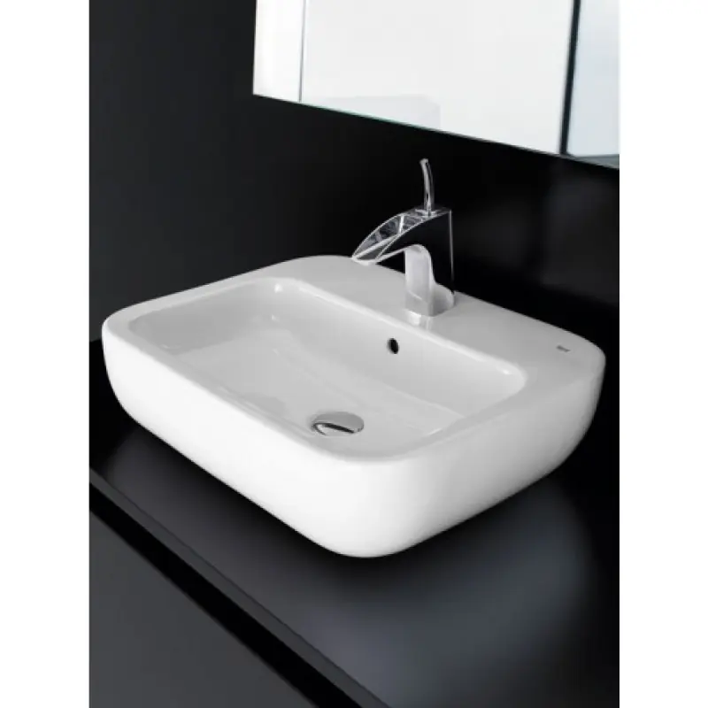 Roca Khroma Waschtisch 55 x 40,5 cm mit Überlauf, MaxiClean, 732765300M Finale Aktion