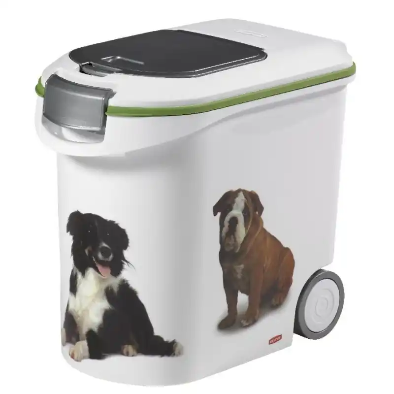 Curver PET-Futter-Container ‘‘Hunde‘‘, 12 kg 49,3 x 27,8 x 42,5 cm, 35 l Wochenendangebot