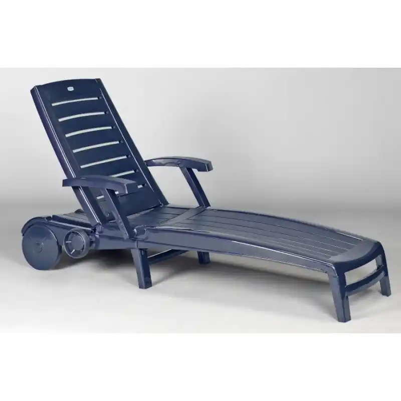 Sichere Zahlung CURVER SPARTA Liegestuhl, 194 x 74 x 30 cm, blau 17182924