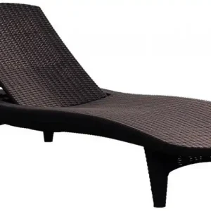 Schnäppchen KETER PACIFIC Liegestuhl, 197 x 75 x 41 cm, braun 17195066