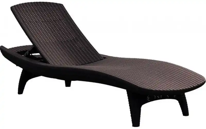 Schnäppchen KETER PACIFIC Liegestuhl, 197 x 75 x 41 cm, braun 17195066