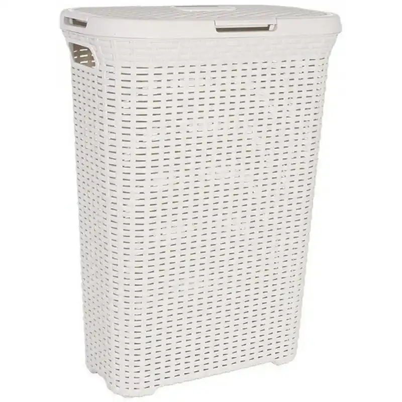 CURVER STYLE 60L Wäschesammler 44,8 x 61,5 x 34,1 cm, creme 00707-885 Markenware