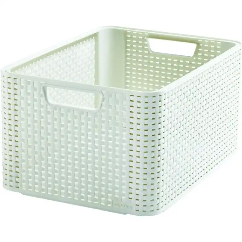 CURVER STYLE M Aufbewahrungsbox 38,6 x 17 x 28,7 cm creme 03615-885 Sofort Bestellen