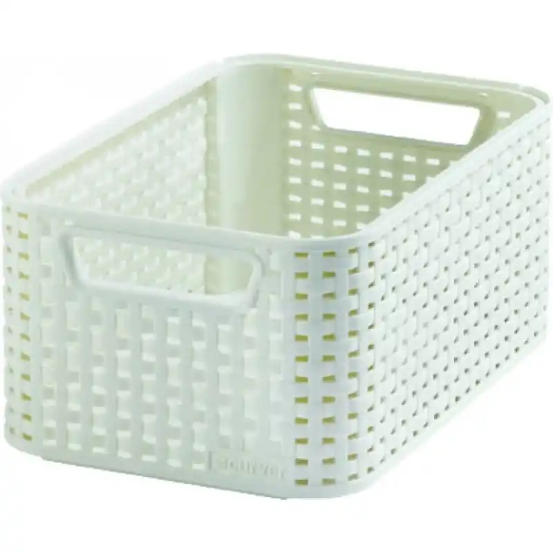 CURVER STYLE S Aufbewahrungsbox 28,5 x 13 x 19,4 cm creme 03614-885 Schneller Versand