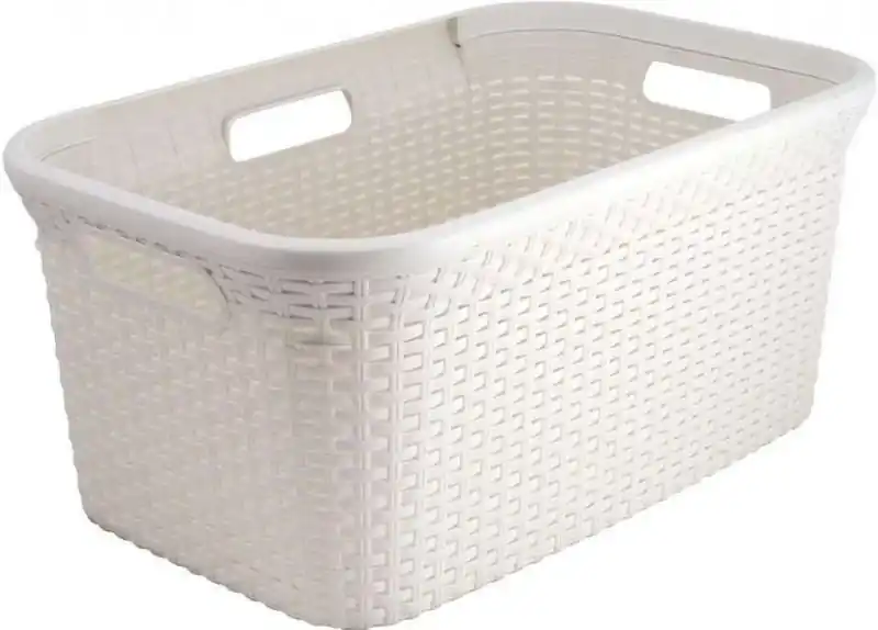 CURVER STYLE 45L Wäschekorb 59,2 x 38 x 27 cm, creme 00708 Direktkauf