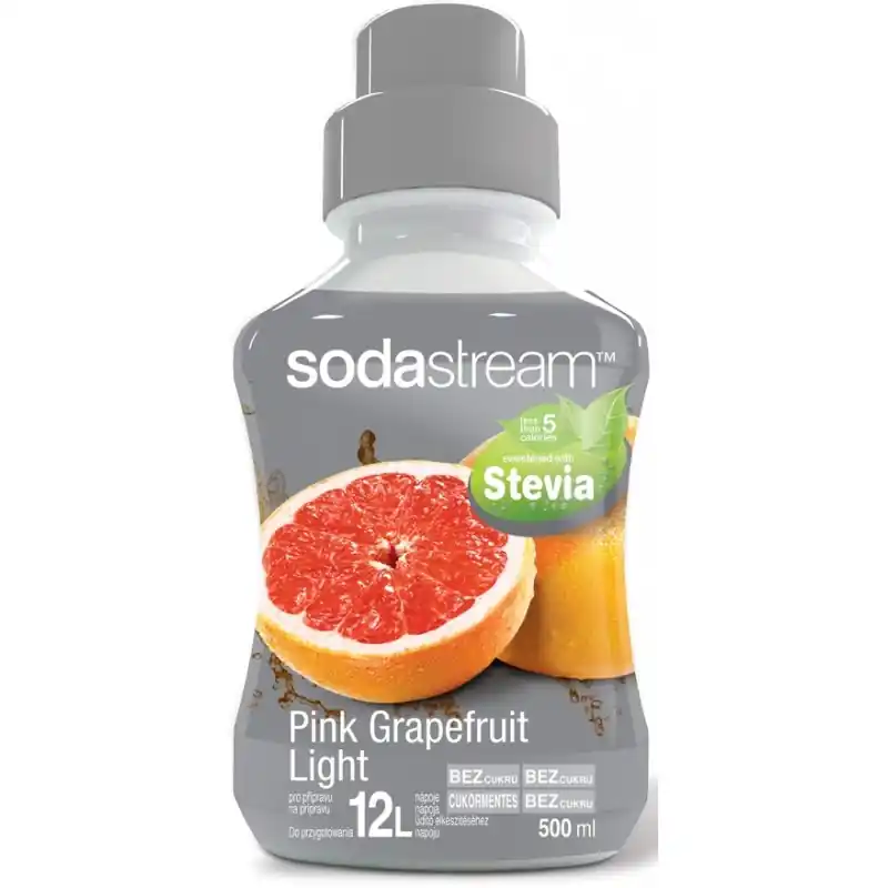 Sirup Pinkgrapefruit light 500 ml SODASTREAM mit Stevia Neu