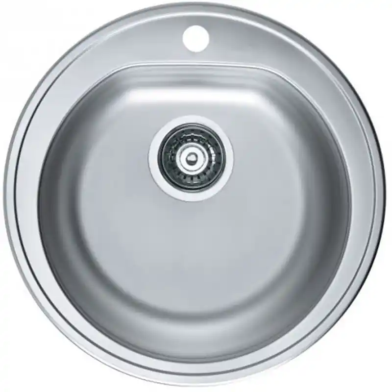 Ausverkauf ALVEUS FORM 30 Edelstahlspüle, 510 mm, T. 155 mm, Leinen 1082546