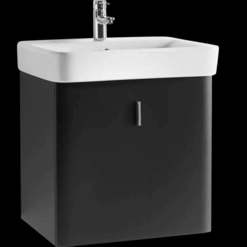 Ausverkauf Roca Senso Square Unterschrank für Waschtische 65 cm, schwarz, 7856300868