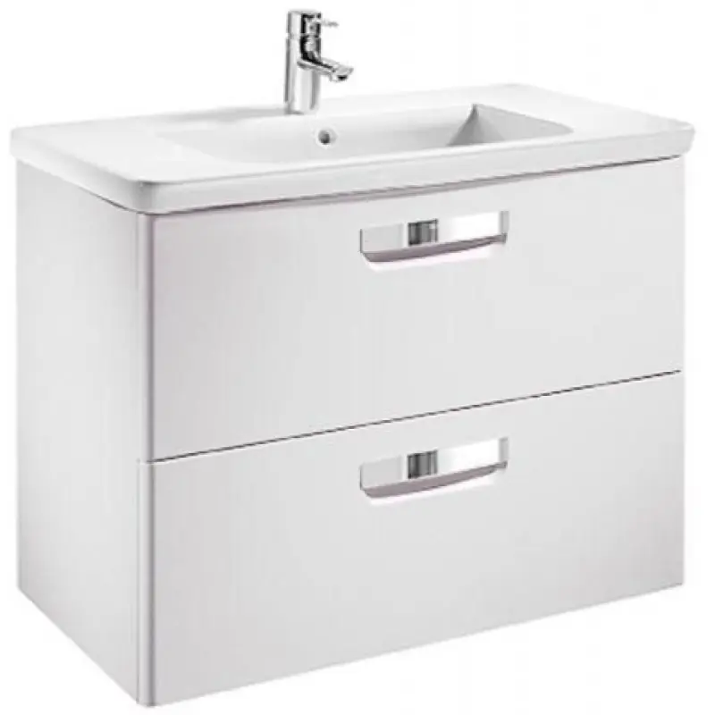 Bestpreis Roca The Gap Waschtisch 60 cm mit dem Unterschrank mit Schubladen, weiß matt 7855710576
