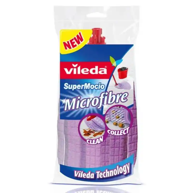 Schnäppchen VILEDA SuperMocio Microfibre Wischmop Ersatz 142050