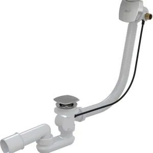 Sonderangebot ALCAPLAST Ab- und Überlaufgarnitur chrom L 80cm A564CRM280