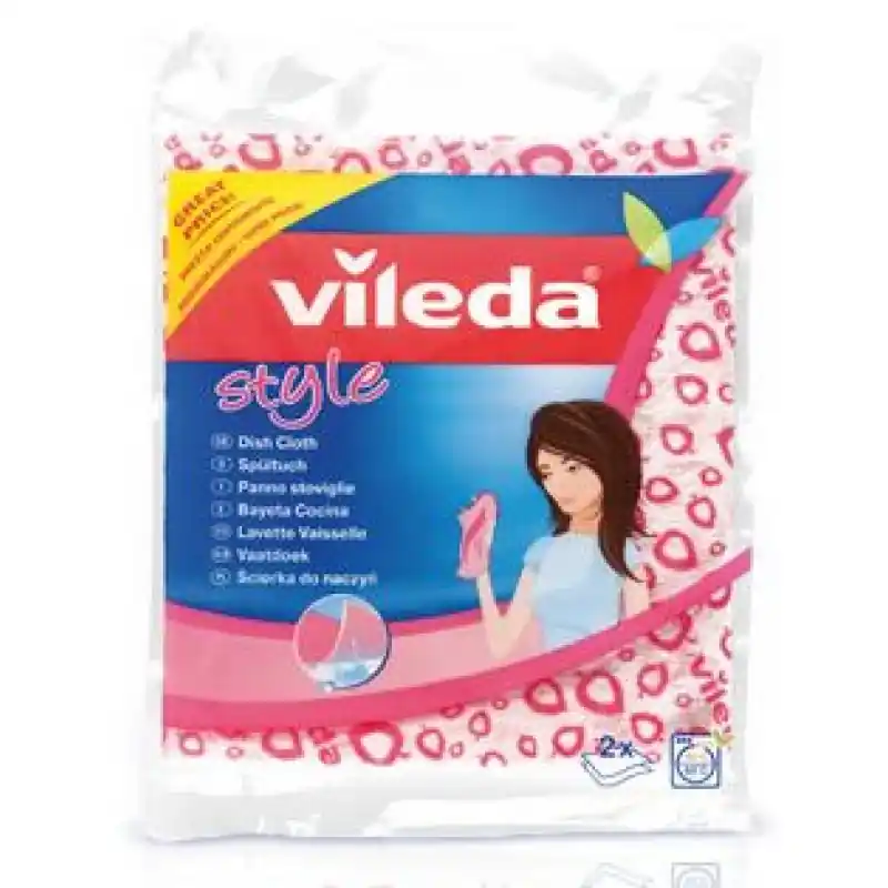 VILEDA Style Spültuch im Doppelpack - 36 x 29 cm Aktuell